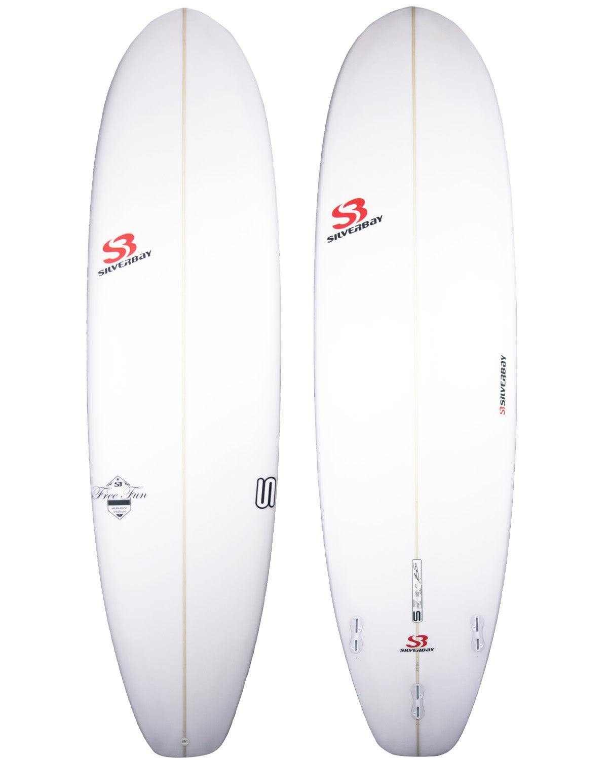 Prancha de Surf Silverbay Free Fun 7'0 x 22 x 2 3/4 x 51 litros - PU
