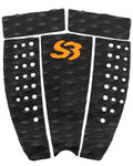 Deck Surf Silverbay KIDS / Preto - Laranja