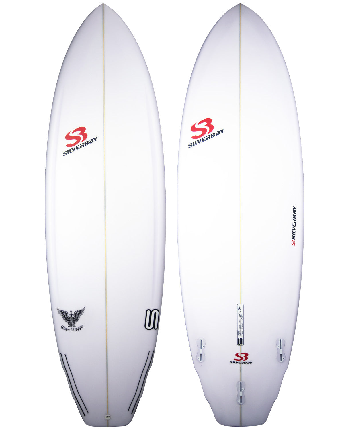 Prancha de Surf Silverbay Wave Dagger 6'0 x 21 1/4 x 2,55 x 36,90 litros - PU