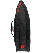 Sarcófago SILVERBAY BLACKSTOP PREMIUM 6'4 para 5 Pranchas COM RODAS - Preto