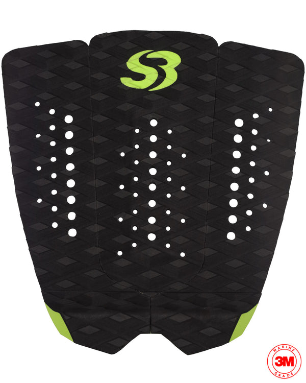Deck Surf Silverbay DEEP / Preto - Limão