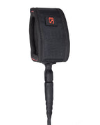 Leash Surf SILVERBAY PRO SLIM / BIG WAVE 9' 8mm - Preto