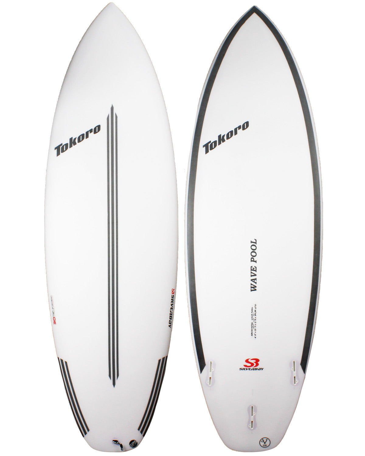 PRANCHA DE SURF SHORTBOARD TOKORO WAVE POOL 5'9 X 20 7/8 X 2 11/16 X 34,00 LTS - EPÓXY