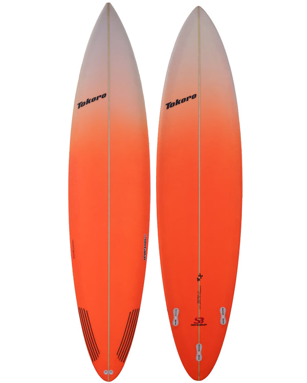 PRANCHA DE SURF GUN TOKORO 4X - 8'0 x 20 7/8 x 3 3/8 x 56,00 LTS