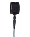 Leash Surf SILVERBAY PRO SLIM / BIG WAVE 8' 8mm - Azul Petróleo