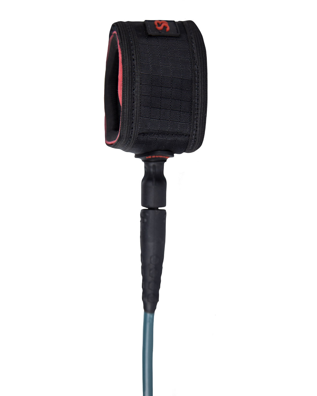 Leash Surf SILVERBAY PRO SLIM / BIG WAVE 8' 8mm - Azul Petróleo