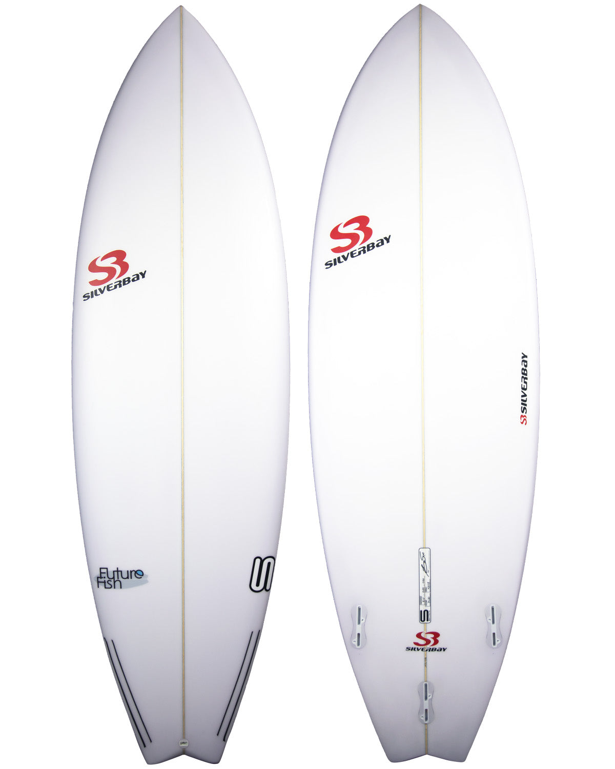 Prancha de Surf Silverbay Future Fish 6'0 x 21 x 2.62 x 37,20 litros - PU