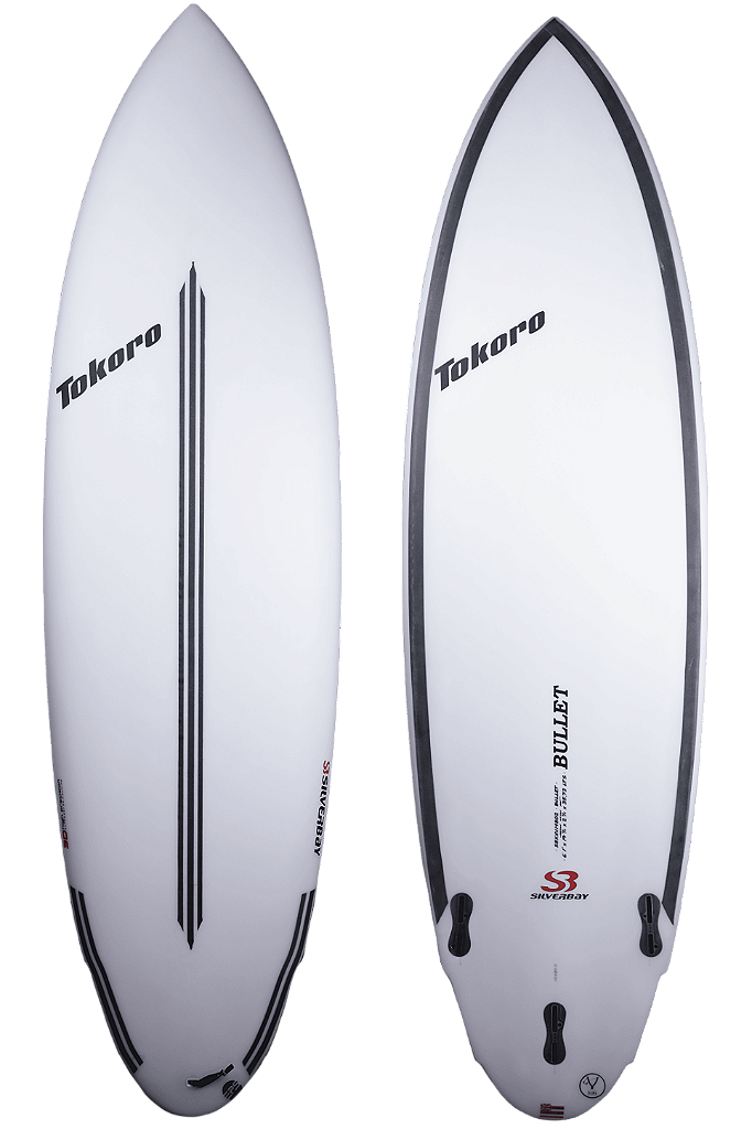 PRANCHA DE SURF SHORTBOARD TOKORO - BULLET 6'1 x 19 3/4 x 2 3/4 x 35,73 LTS - EPÓXY