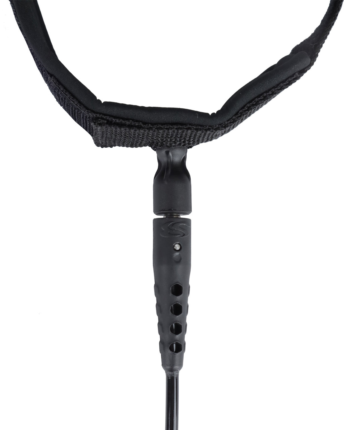 Leash Surf SILVERBAY PRO / LONG 9' 7mm - Preto