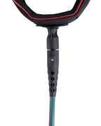 Leash Surf SILVERBAY PRO SLIM / BIG WAVE 8' 8mm - Azul Petróleo
