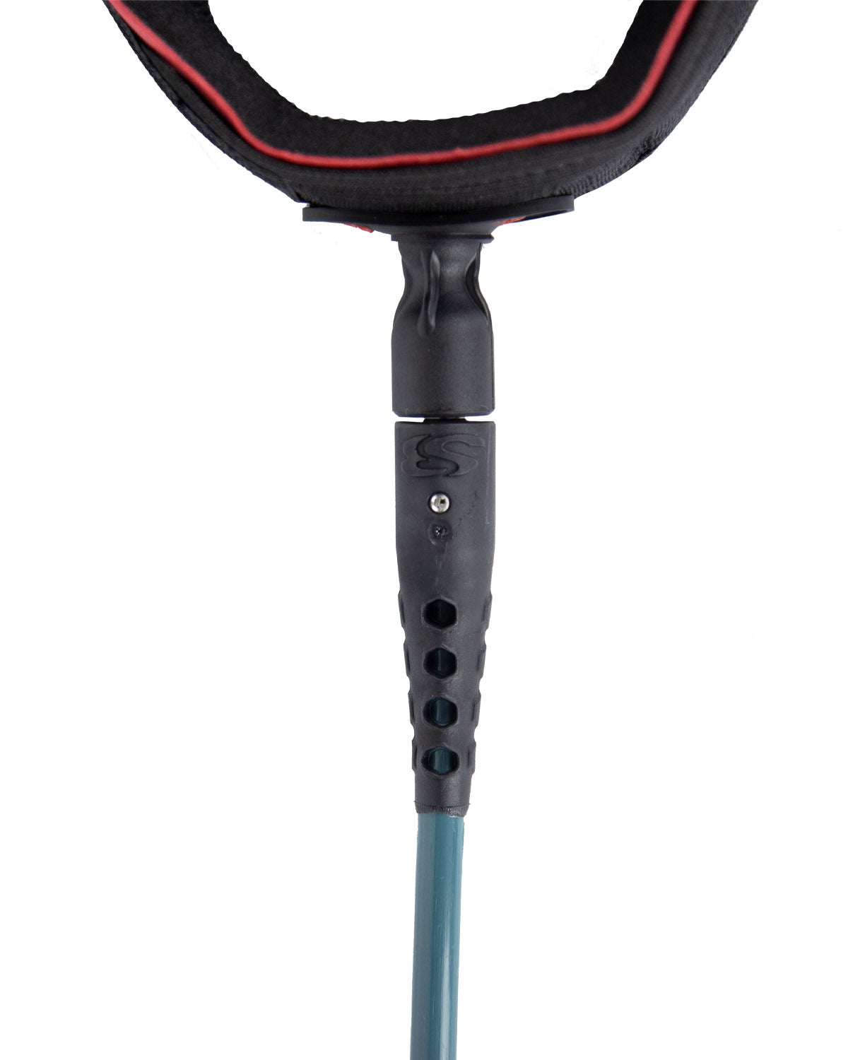 Leash Surf SILVERBAY PRO SLIM / BIG WAVE 8' 8mm - Azul Petróleo