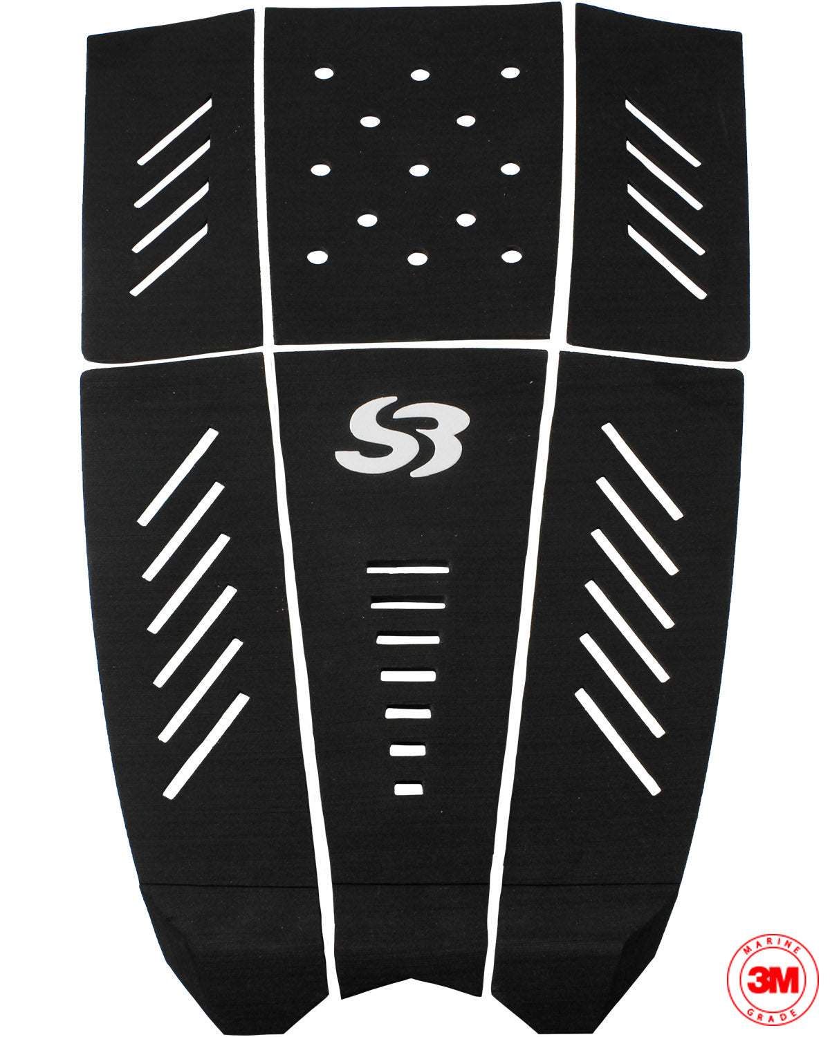 Deck Surf Silverbay WAKE & KITE MARINE / Preto - Branco