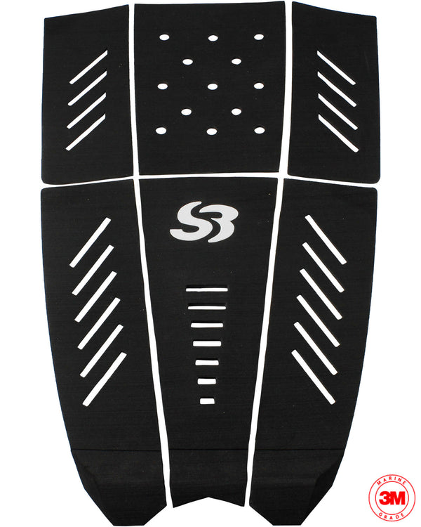 Deck Surf Silverbay WAKE & KITE MARINE / Preto - Branco