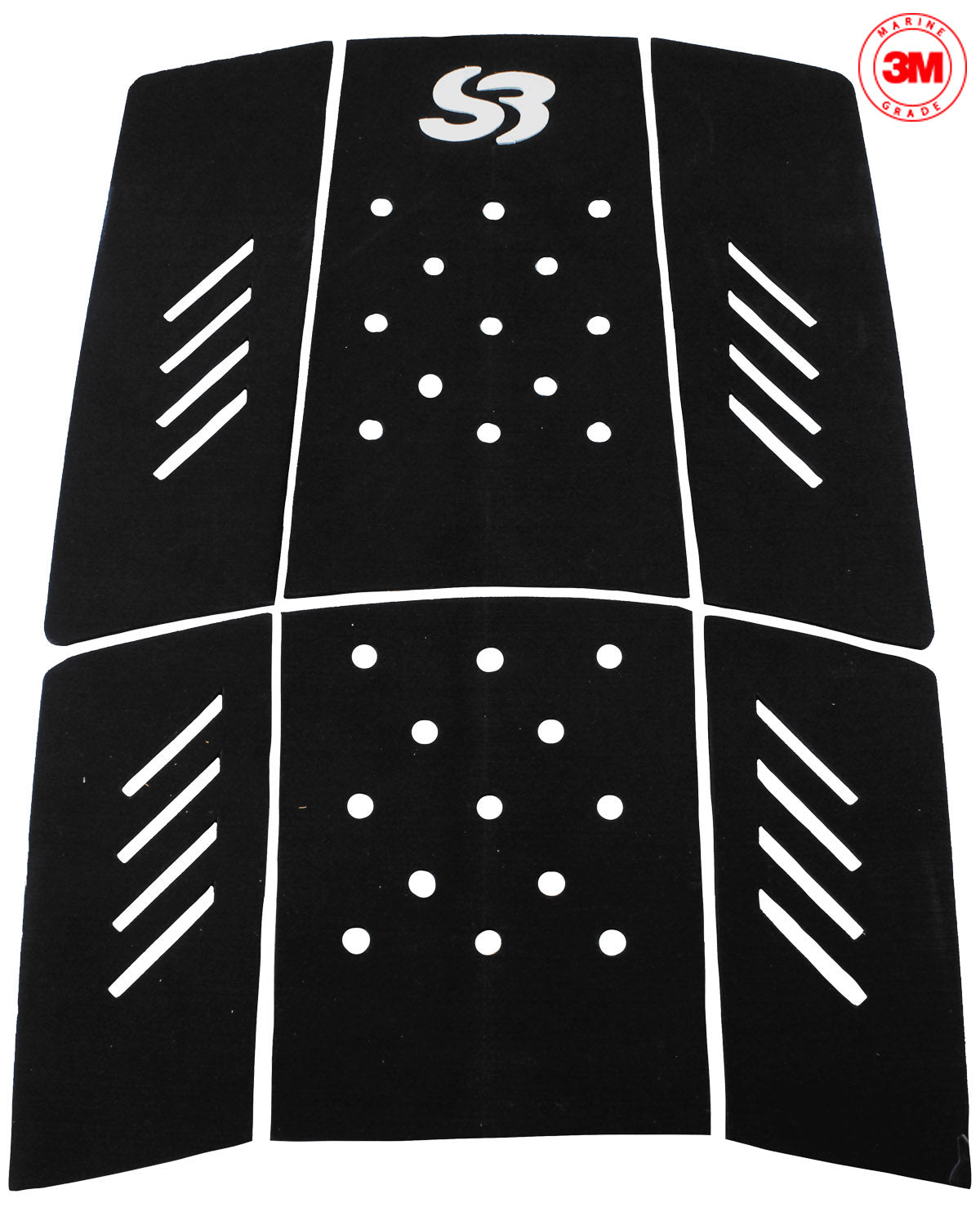 Deck Surf Silverbay SWK FRONT MARINE / Preto - Branco