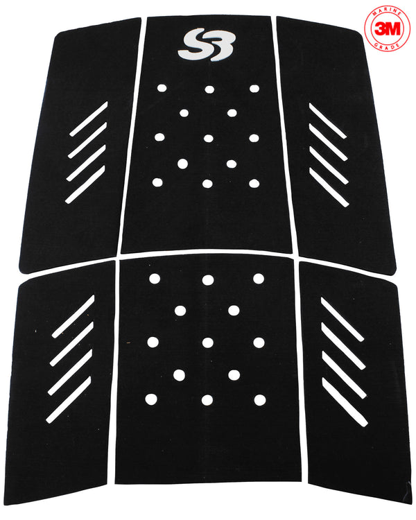 Deck Surf Silverbay SWK FRONT MARINE / Preto - Branco