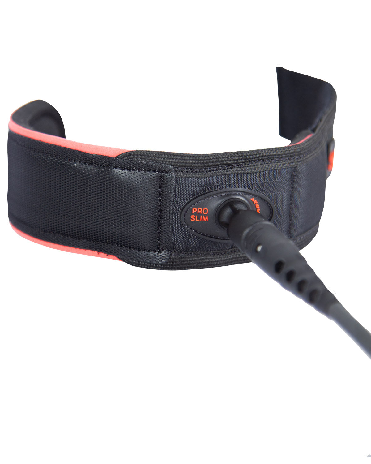 Leash Surf SILVERBAY PRO SLIM / BIG WAVE 7' 8mm - Preto