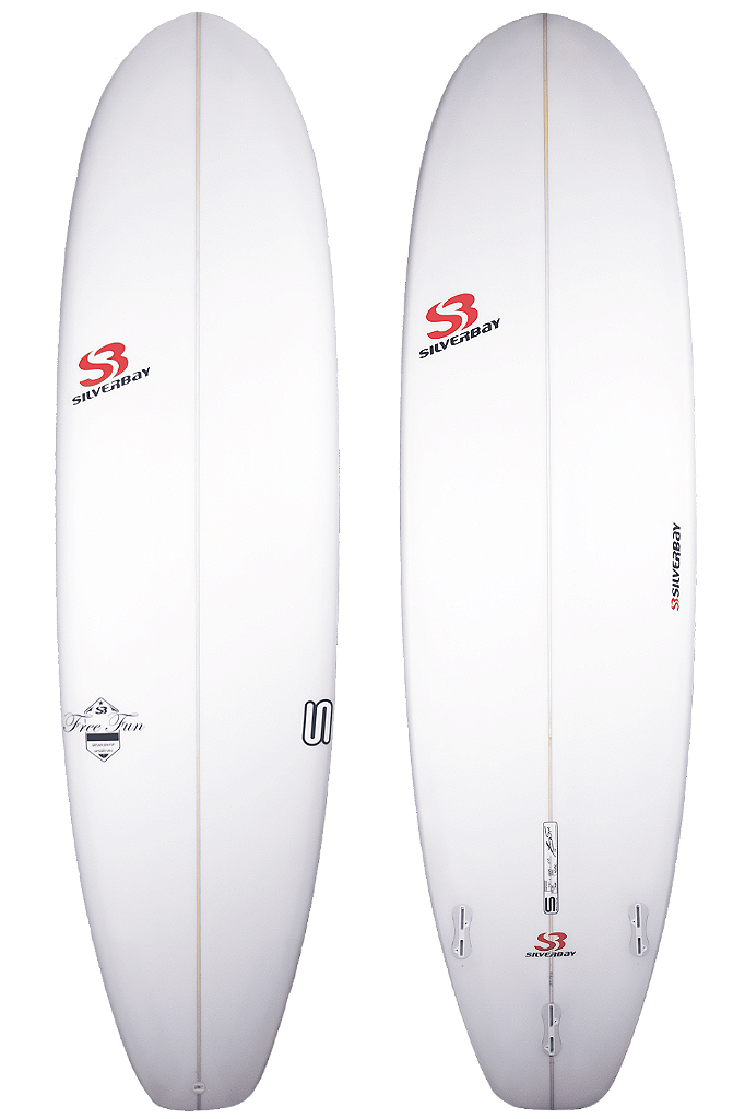 Prancha de Surf Silverbay Free Fun 7'0 x 22 x 2 3/4 x 51 litros - PU