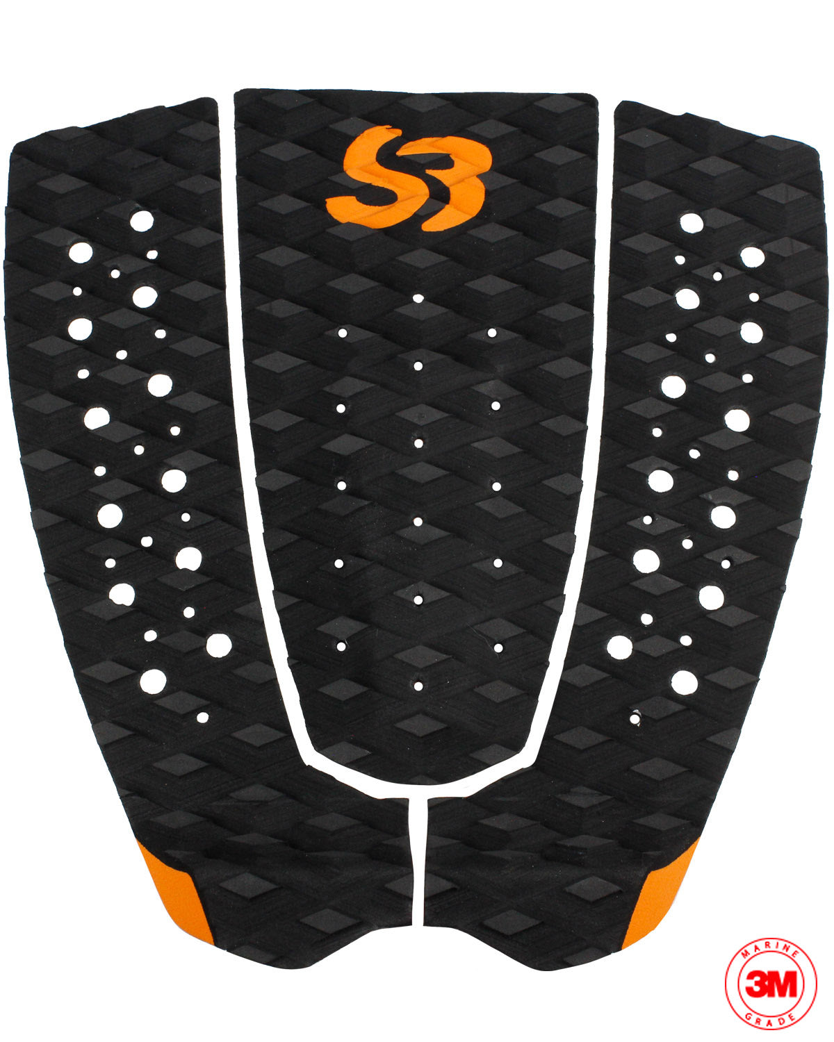 Deck Surf Silverbay Signature ALEJO MUNIZ / Preto - Laranja