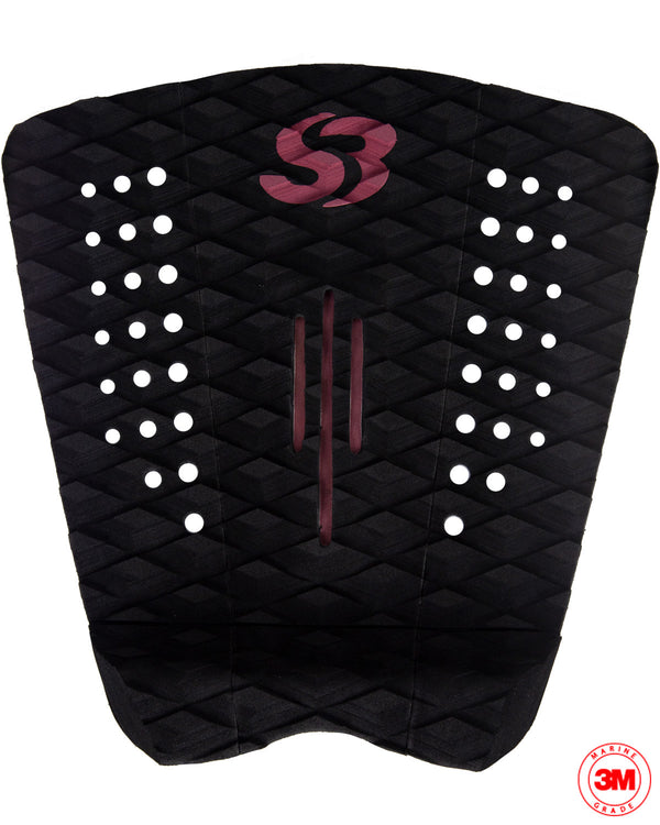 Deck Surf Silverbay Signature MIGUEL PUPO / Preto - Marsala