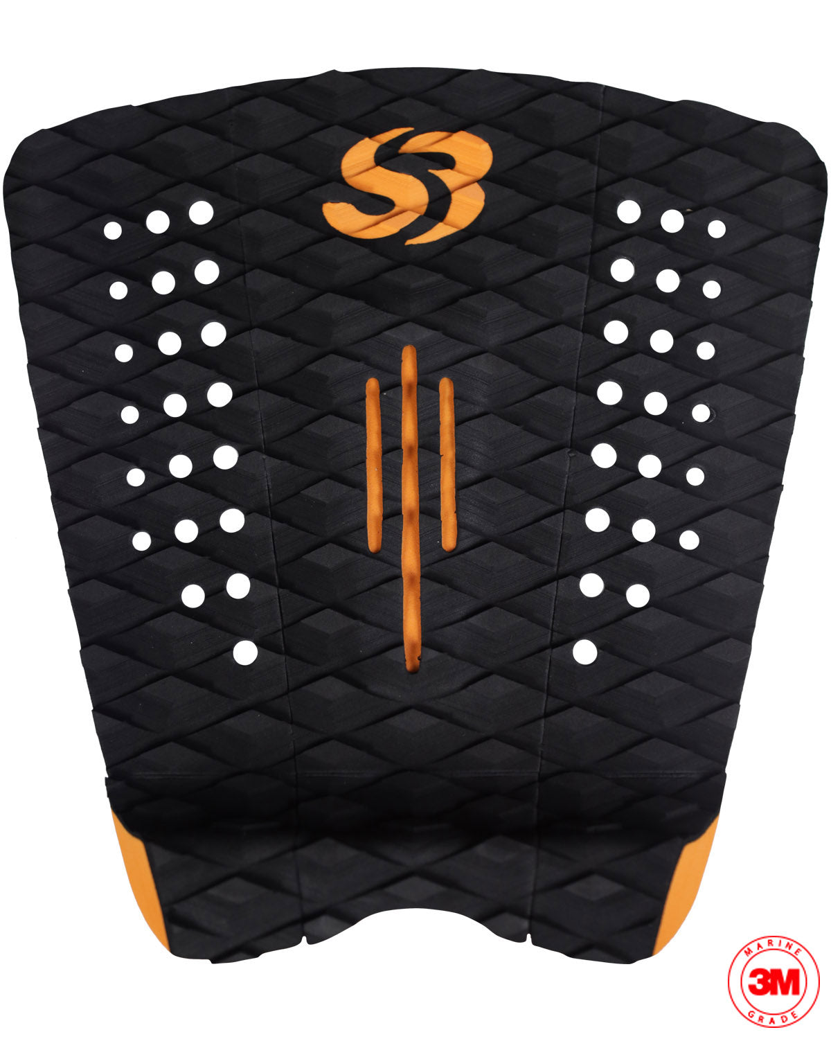Deck Surf Silverbay Signature MIGUEL PUPO / Preto - Laranja