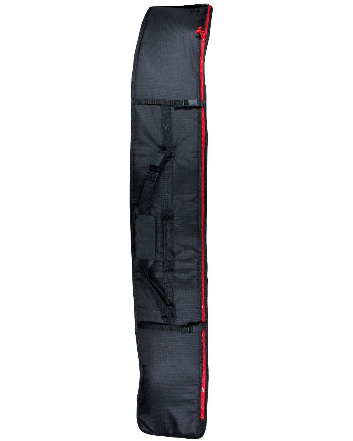 Sarcófago SILVERBAY BLACKSTOP PREMIUM 6'8 para 5 Pranchas COM RODAS - Preto