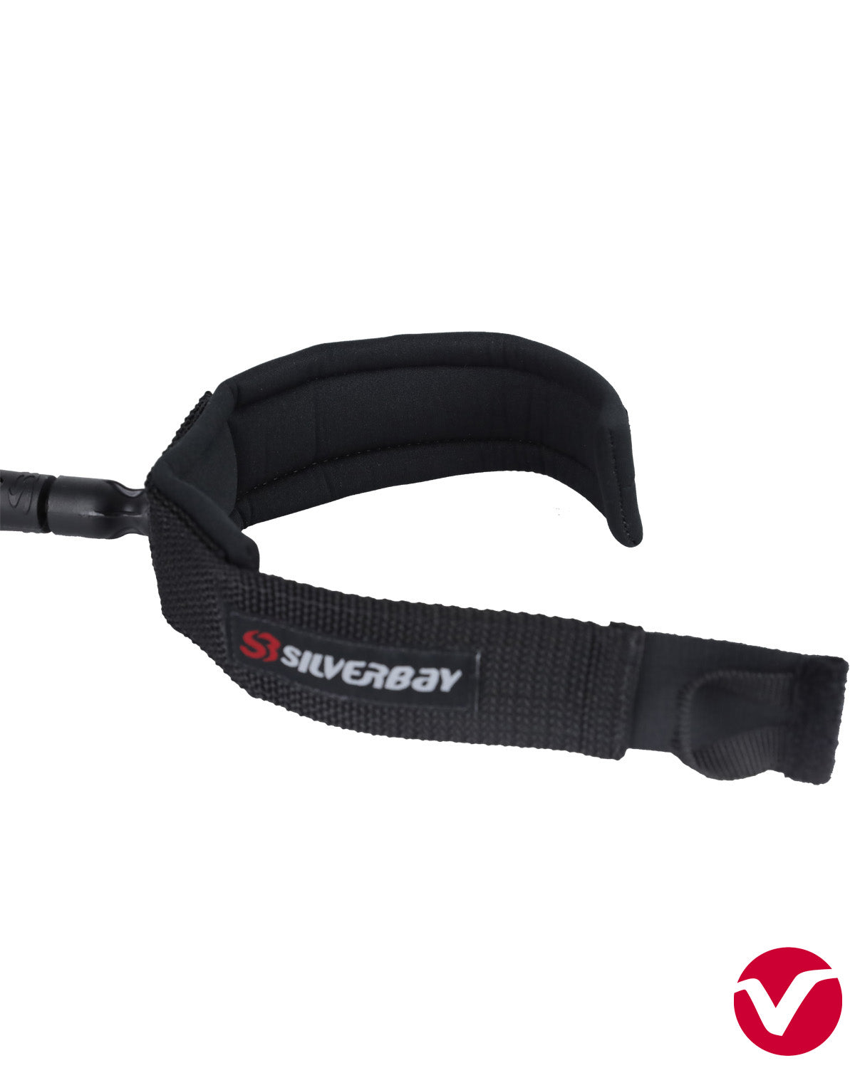 Leash Surf SILVERBAY PRO / LONG 9' 7mm - Preto