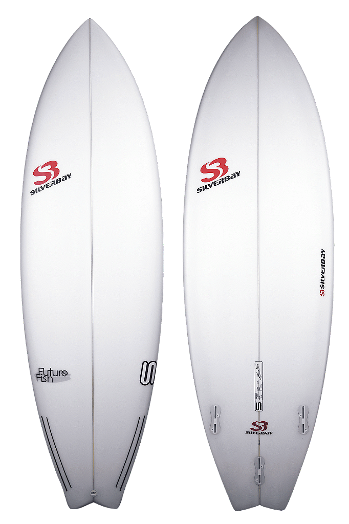 Prancha de Surf Silverbay Future Fish 5'10 x 20 3/4 x 2 1/2 x 34,10 litros - PU