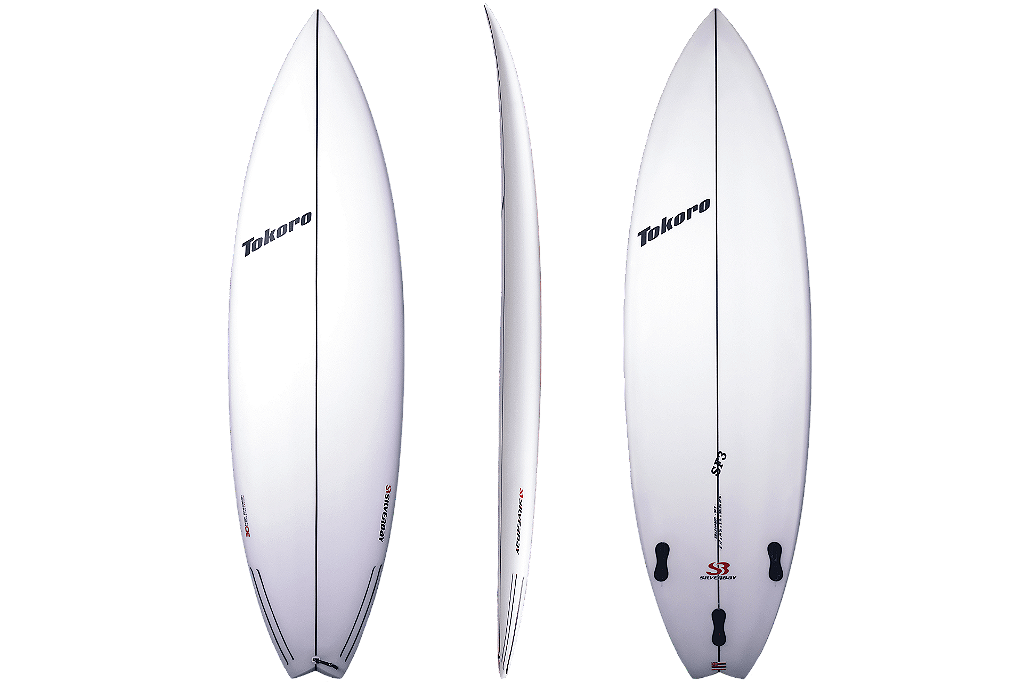 PRANCHA DE SURF SHORTBOARD TOKORO - SF3 - 5'11 x 19 1/8 x 2 1/2 x 30,36 LTS - PU