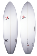 Prancha de Surf Silverbay Wave Dagger 6'0 x 21 1/4 x 2,55 x 36,90 litros - PU