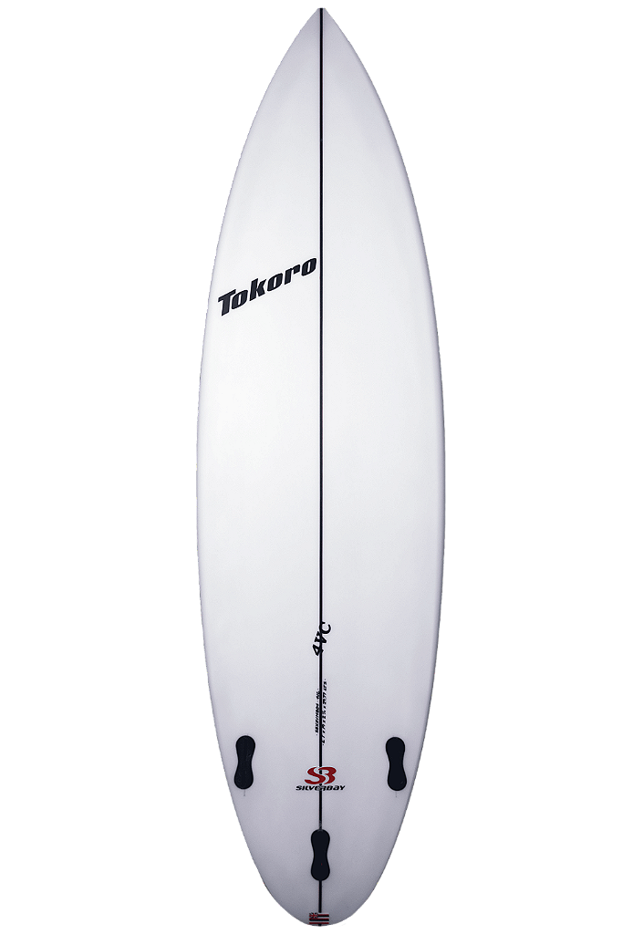 Prancha de Surf Shortboard Tokoro - 4VC - 6'1 x 19 x 2 1/2 x 29,97 - PU