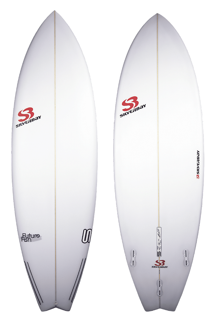 Prancha de Surf Silverbay Future Fish 6'0 x 21 x 2.62 x 37,20 litros - PU