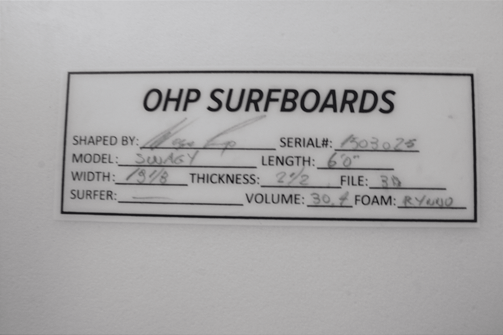 Prancha de Surf Shortboard OHP Swagy - 6'0 PU
